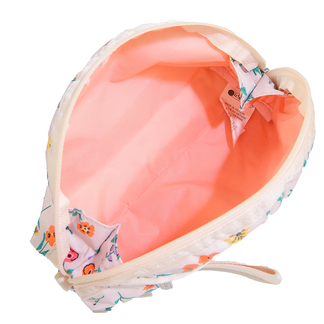 2-Zip Wristlet In Tossed Wildflowers