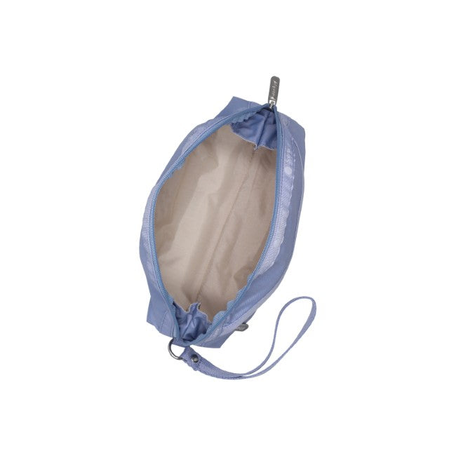 LeSportsac Unisex 2-Zip Wristlet In Slate Blue