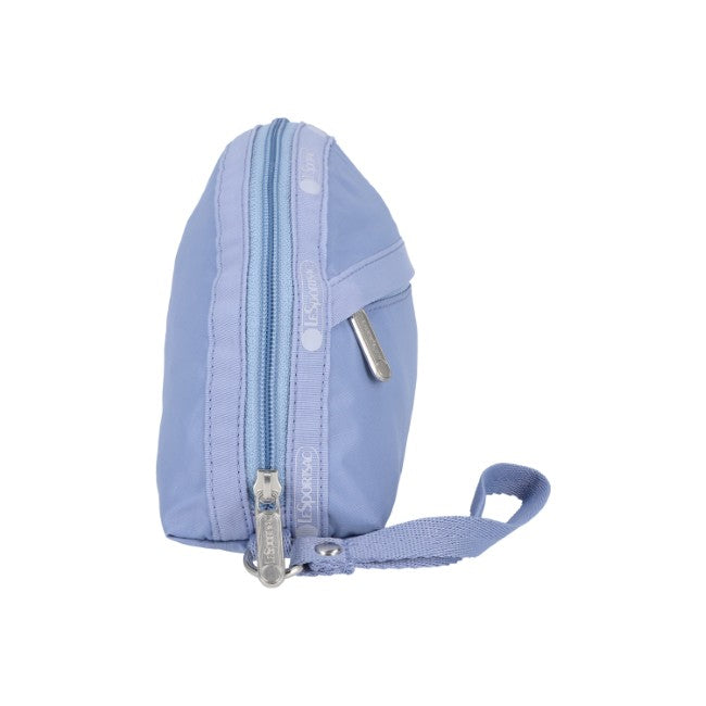 LeSportsac Unisex 2-Zip Wristlet In Slate Blue