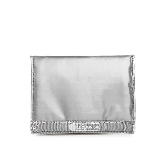 Snap Card Case In Gunmetal Gray Shine