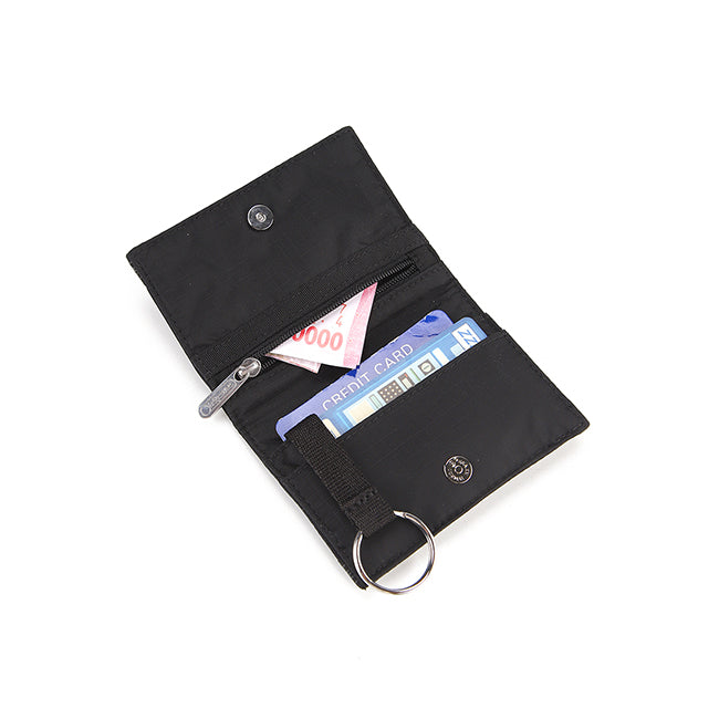 Snap Card Case In Recycled Black
