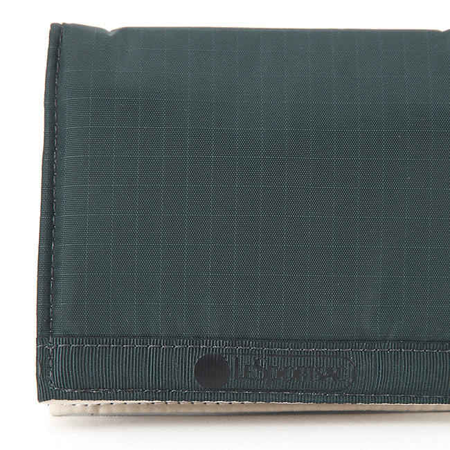 Snap Card Case In Midnight Green