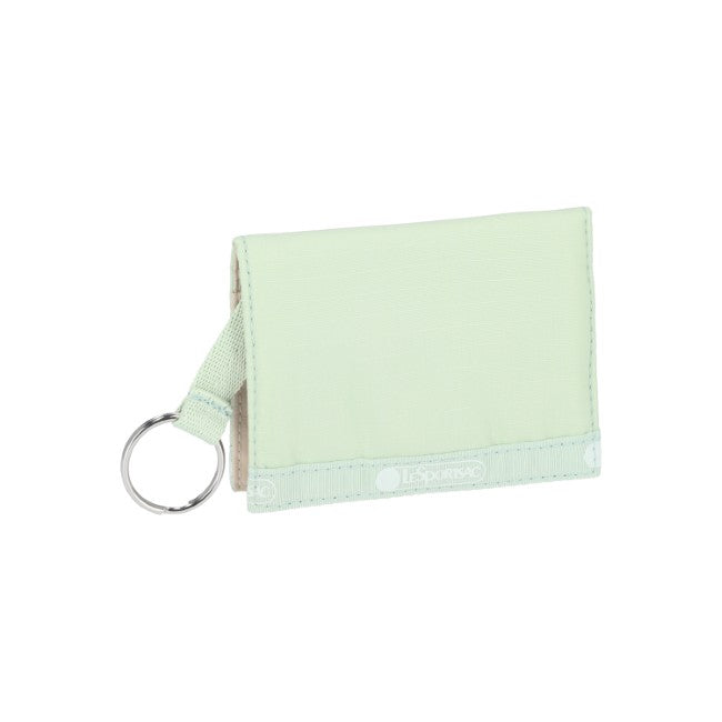 LeSportsac Unisex Snap Card Case In Frosty Green