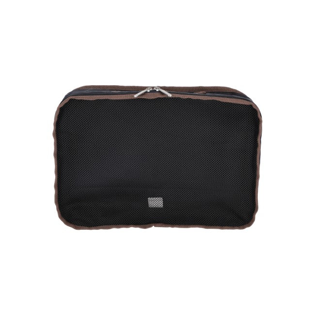 LeSportsac Unisex Packing Pouch Set In Deep Sea/Dark Chocolate
