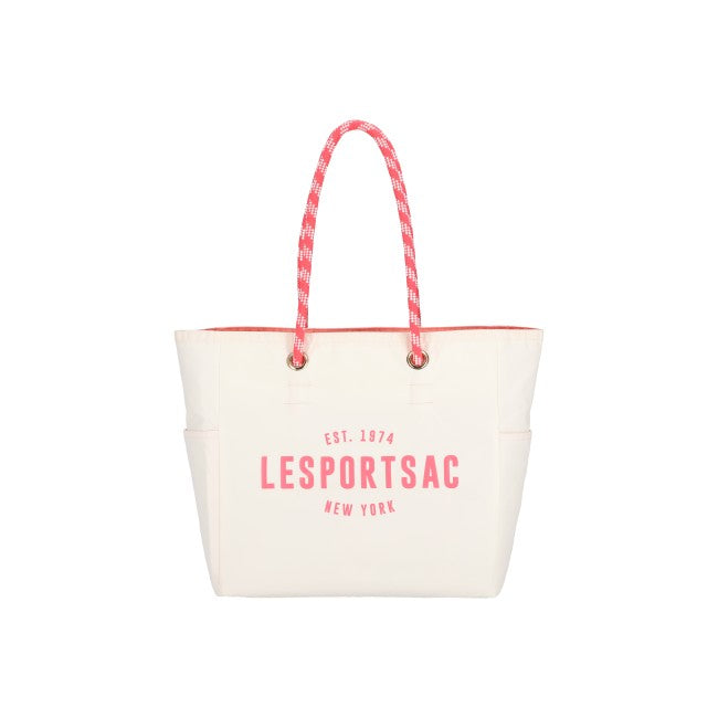 LeSportsac Unisex Bags Ml 2 Way Tote In 2Way Merngue/Coral Punch