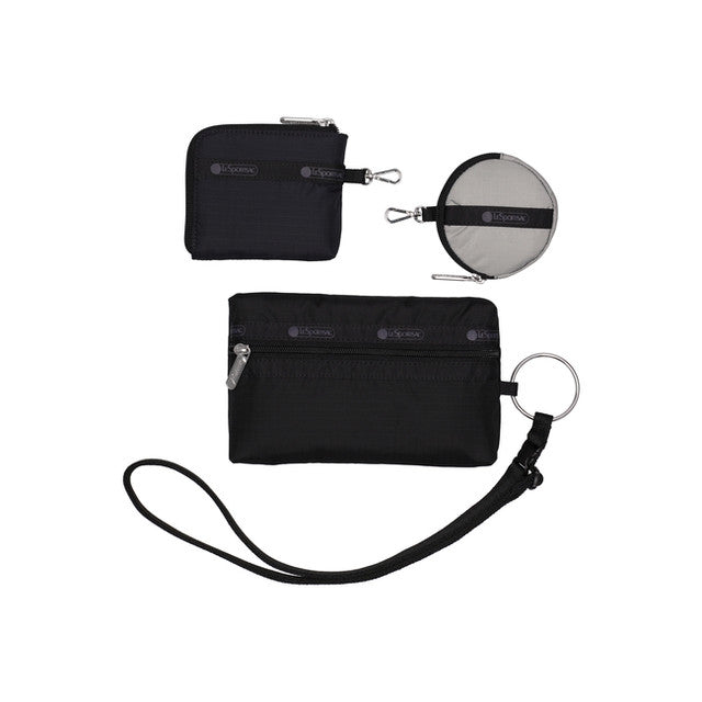 Multi Pouch Wristlet In Black/Dove/Deep Sea Cb