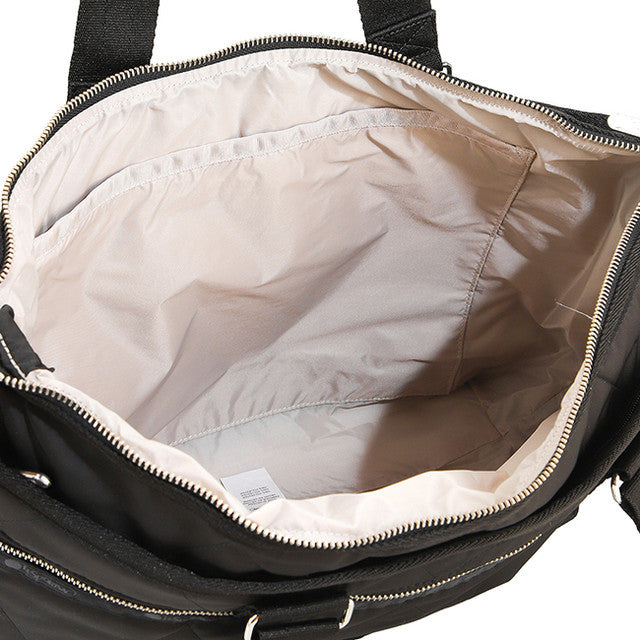 Quilt Zip Tote In Black Quilt