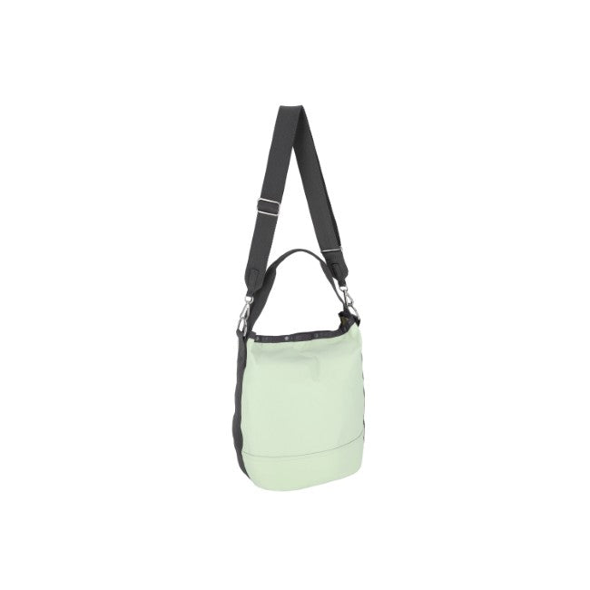 LeSportsac Unisex Convertible Bucket Bag In Frosty Green/ Thunder