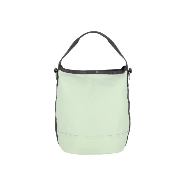 LeSportsac Unisex Convertible Bucket Bag In Frosty Green/ Thunder