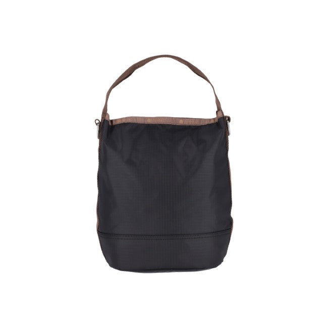 LeSportsac Unisex Convertible Bucket Bag In Deep Sea/Dark Chocolate