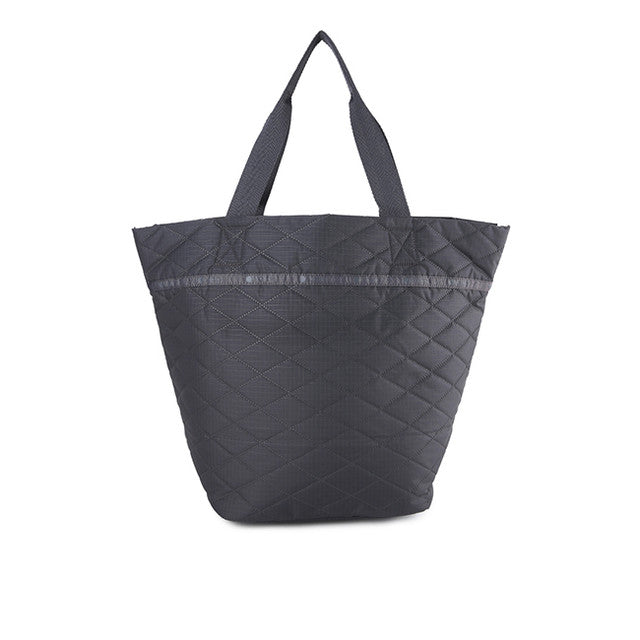 Market Tote In Thunder Cross Deboss