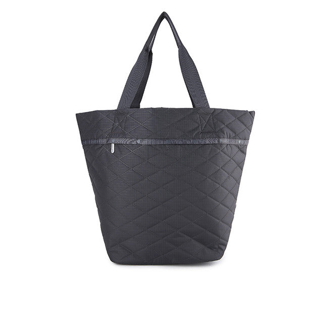 Market Tote In Thunder Cross Deboss