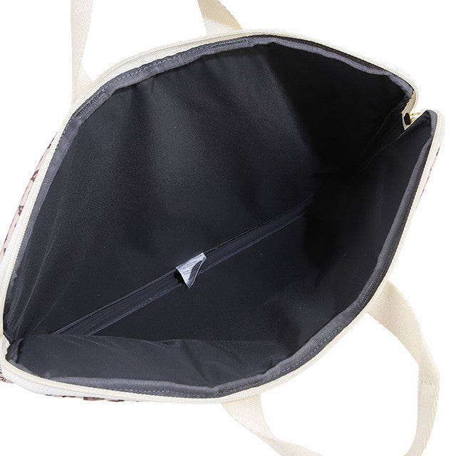 Th Laptop Case 15 In Latte Heart Leopard