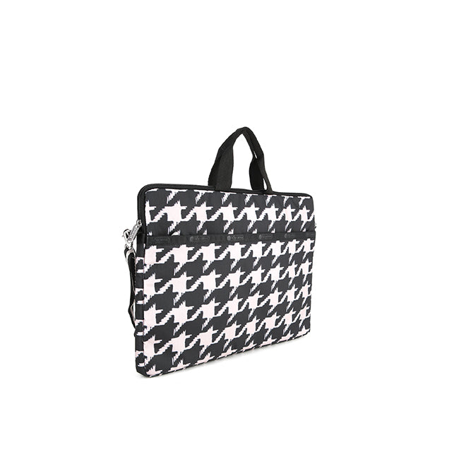 LeSportsac Aksesoris Unisex Laptop Bag Th Laptop Case 15 In Blk/ Beige Houndstooth