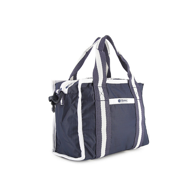 Sm Top Handle Tote In Spectator Deep Blue