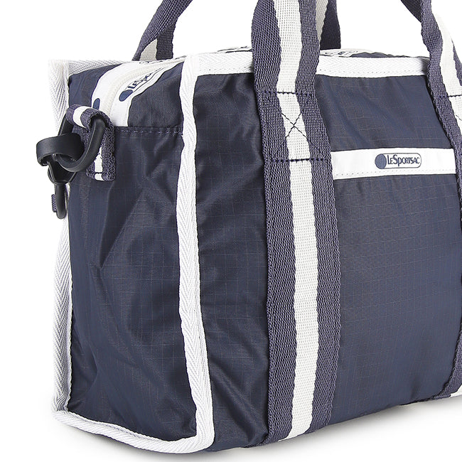 Sm Top Handle Tote In Spectator Deep Blue