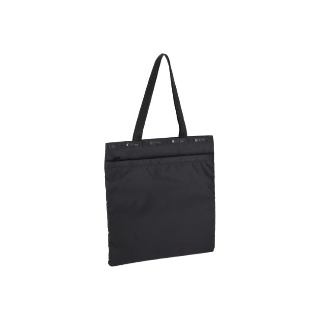 LeSportsac Unisex Large Emerald Tote In Black Cats Embroidery