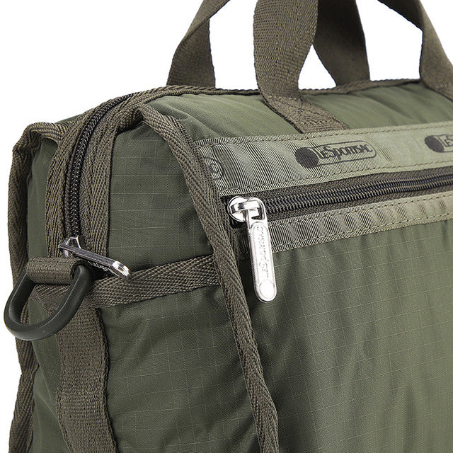 Mini Duffel Crossbody In Dark Olive