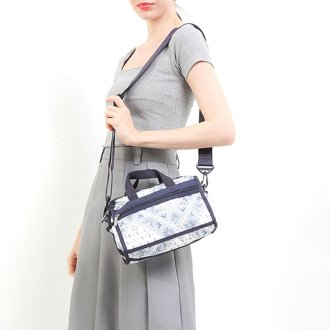 Mini Duffel Crossbody In Bandanna Breeze