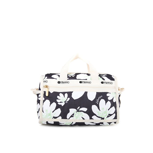 Mini Duffel Crossbody In Tropical Garden