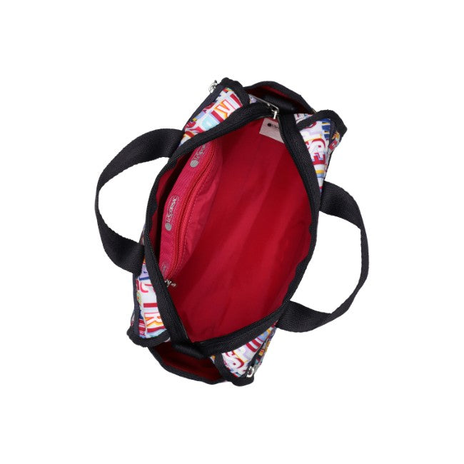 LeSportsac Unisex Mini Duffel Crossbody In Downtown Nyc