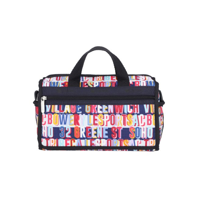 LeSportsac Unisex Mini Duffel Crossbody In Downtown Nyc