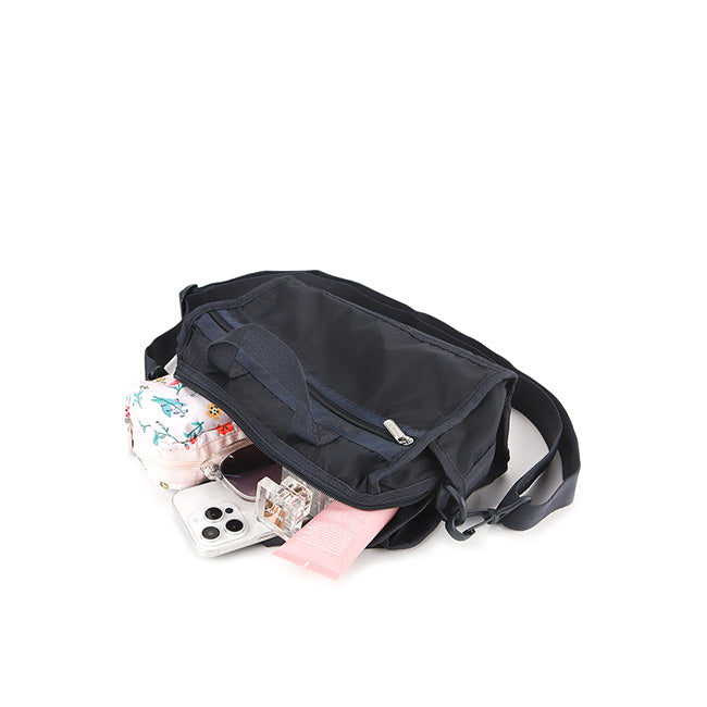 Mini Duffel Crossbody In Deep Sea Blue