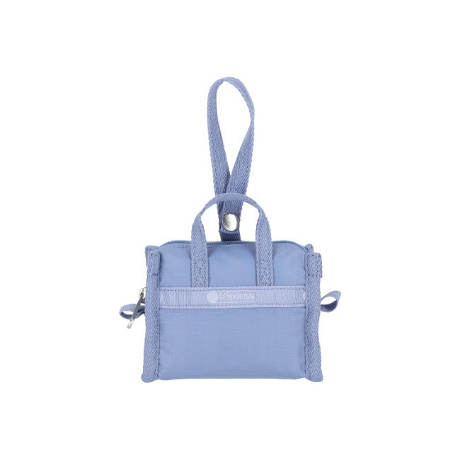 LeSportsac Unisex Mini Bag Micro Weekender Charm In Slate Blue