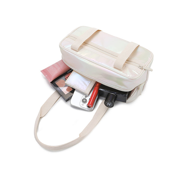 Gradient E/W Handbag In Pearlized Gradient Shine