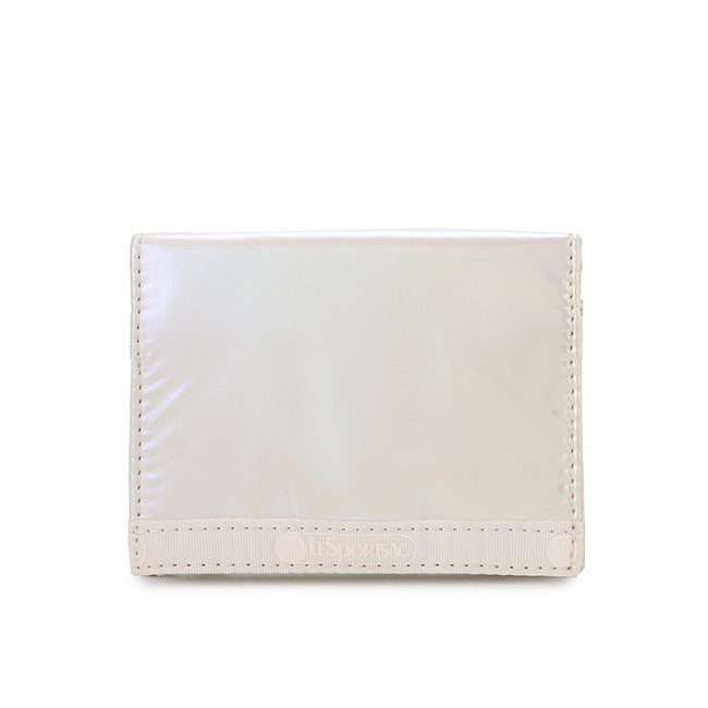 Gradient Snap Card Case In Pearlized Gradient Shine