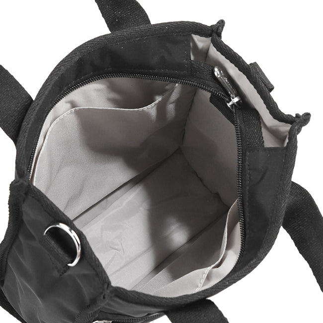 Mini N/S Tote W/ Pearls In Midnight Pearl