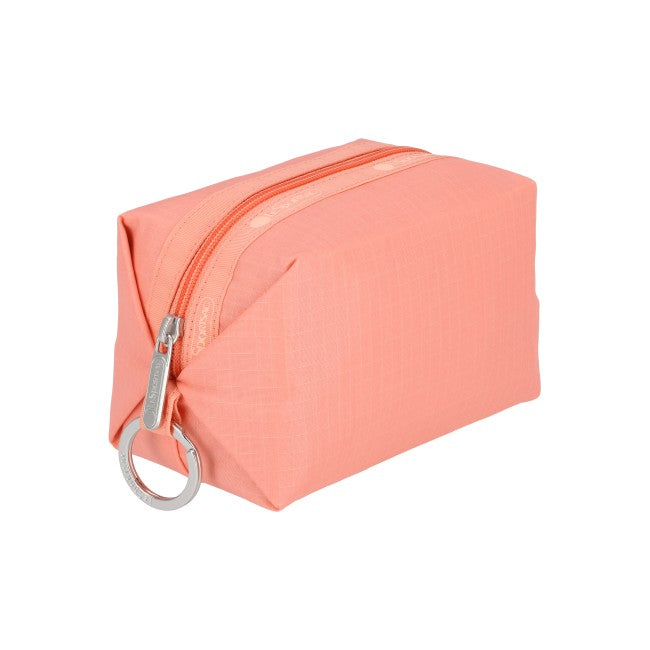 LeSportsac Unisex Small Zip Pouch In Coral Punch