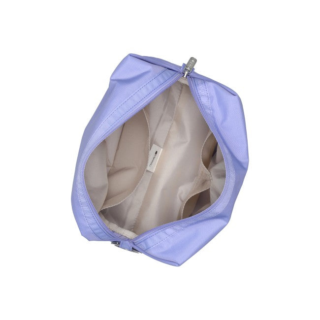 LeSportsac Unisex Large Zip Pouch In Periwinkle Dream