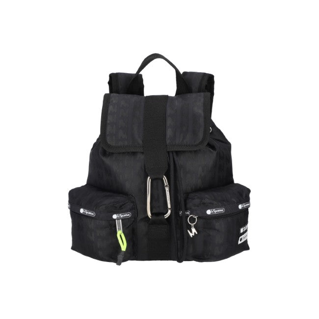 LeSportsac Unisex Bags Msgm Voyager Backpack In Voyager Black Jacq