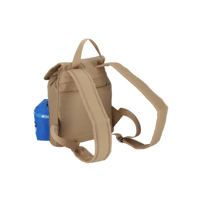 LeSportsac Unisex Bags Msgm Voyager Backpack In Voyager Khaki/Blue