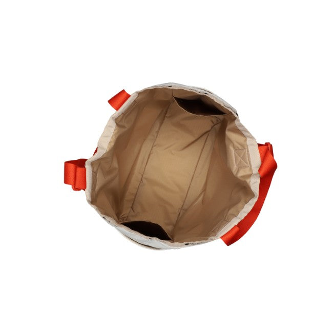 LeSportsac Unisex Bags Lg Handle Adj Tote In Meringue/Mandarin Wb