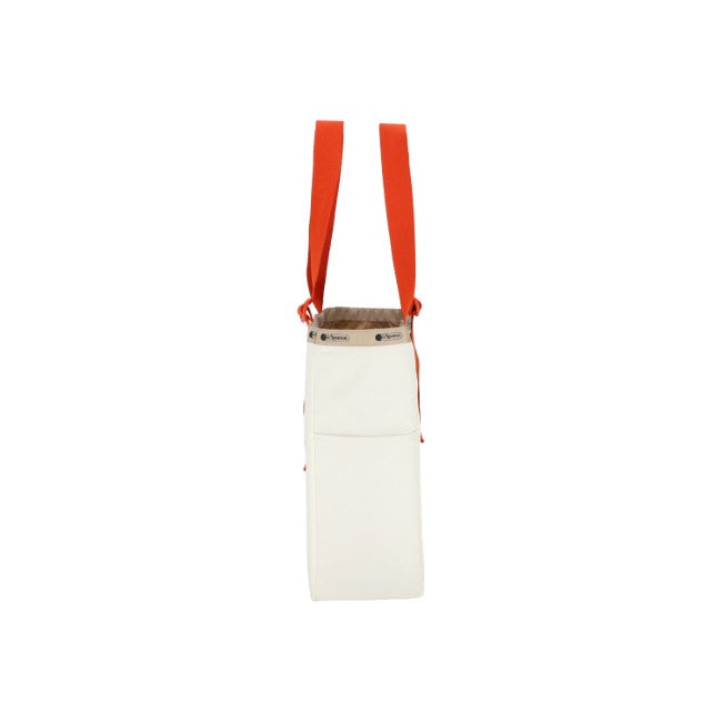 LeSportsac Unisex Bags Lg Handle Adj Tote In Meringue/Mandarin Wb