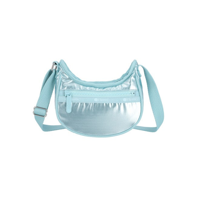 LeSportsac Unisex Bags Mini Hobo Crossbody In Aqua Blue Shine