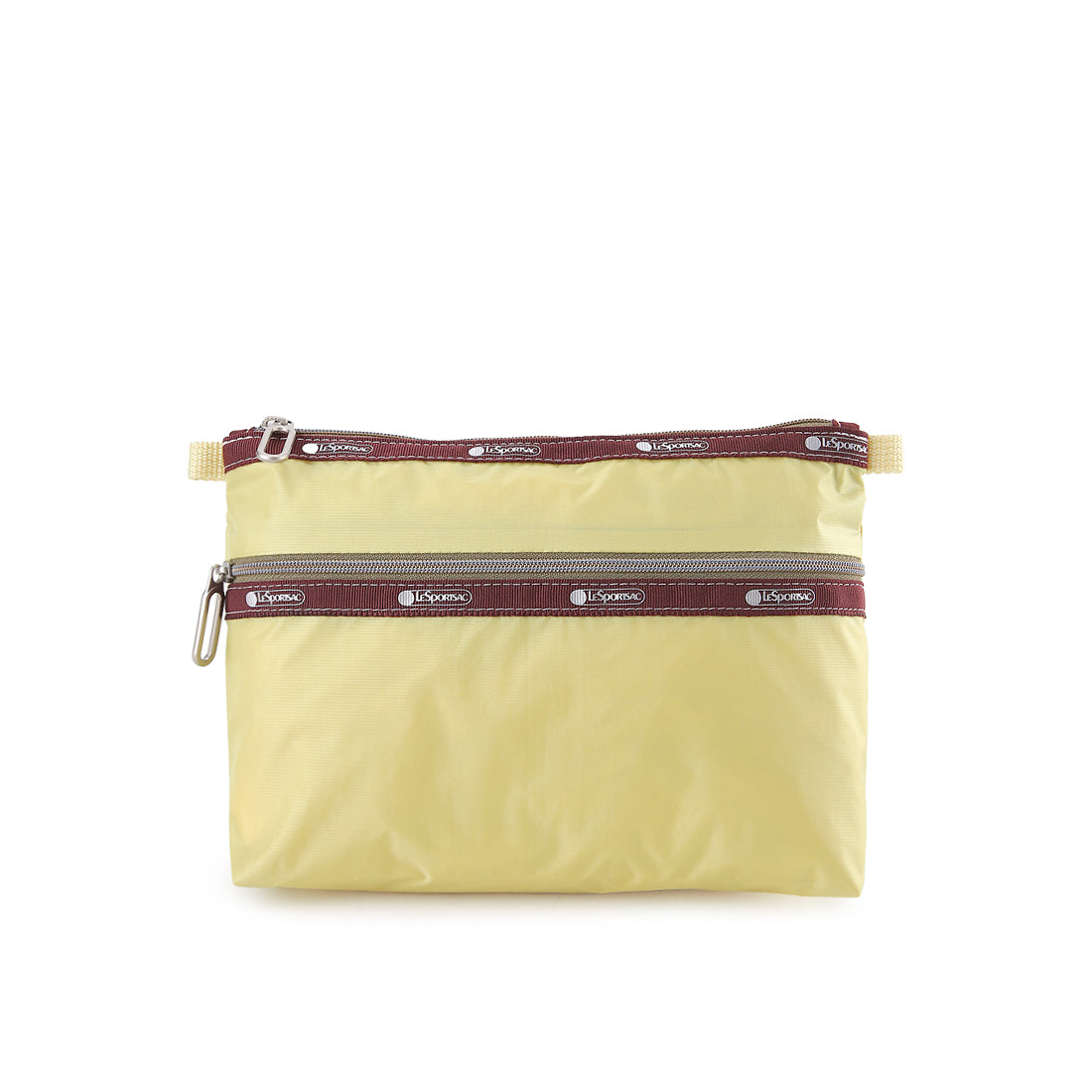 Essential 2 Zip Pouch In Pw Butterscotch C1