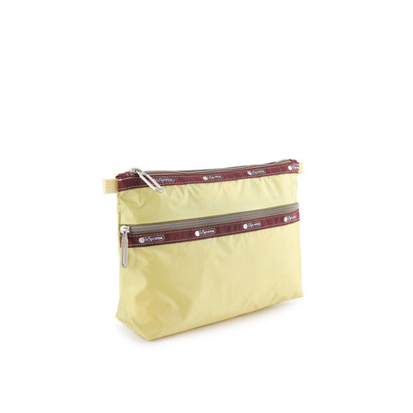 Essential 2 Zip Pouch In Pw Butterscotch C1