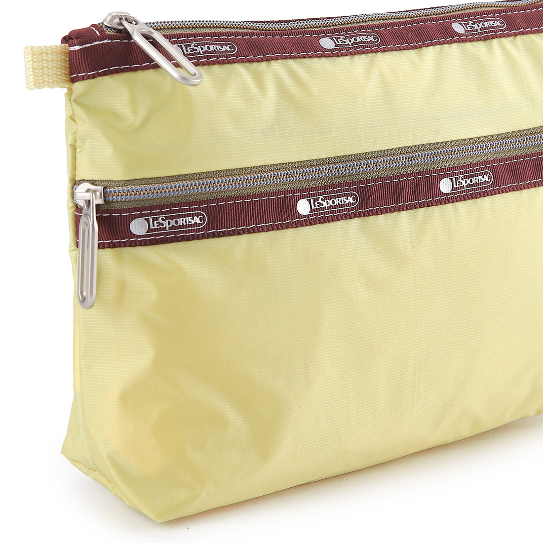 Essential 2 Zip Pouch In Pw Butterscotch C1