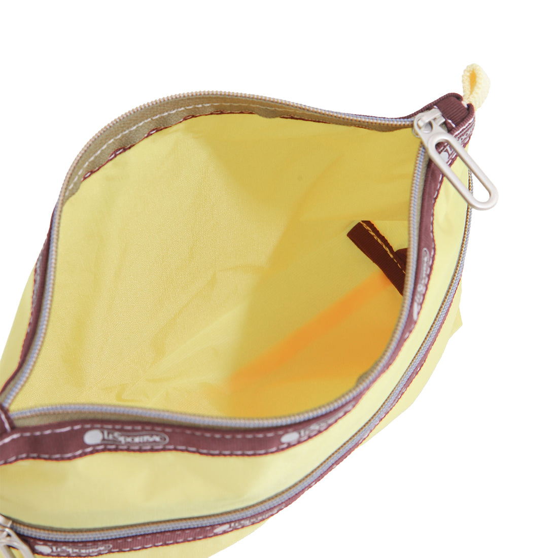 Essential 2 Zip Pouch In Pw Butterscotch C1