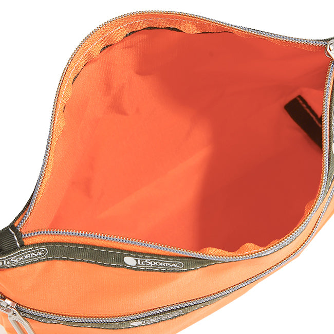 Essential 2 Zip Pouch In Pw Flame Orange C1