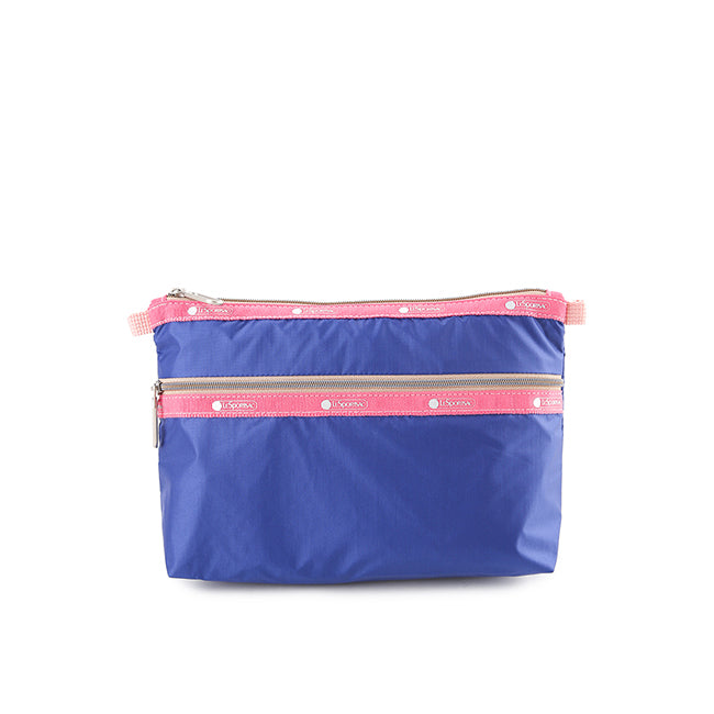 Essential 2 Zip Pouch In Pw Dazzling Blue C1