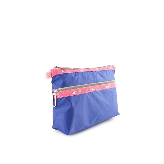 Essential 2 Zip Pouch In Pw Dazzling Blue C1