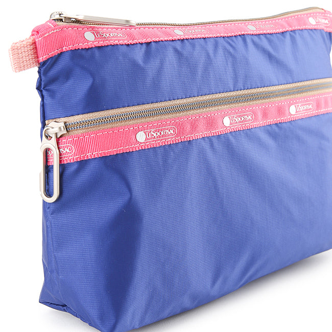 Essential 2 Zip Pouch In Pw Dazzling Blue C1