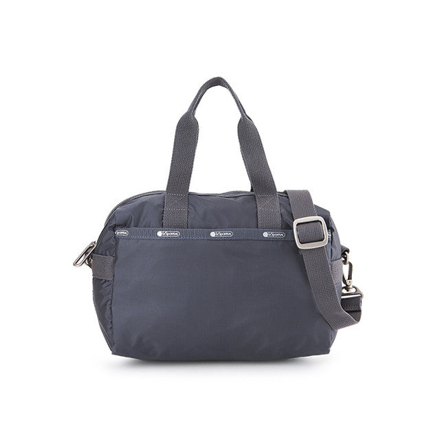 Small Uptown Satchel In Shadow Grey C