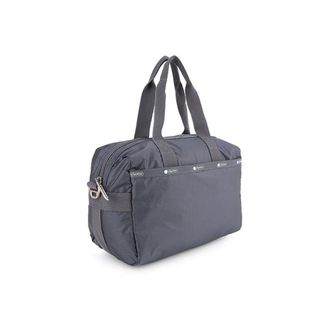 Small Uptown Satchel In Shadow Grey C
