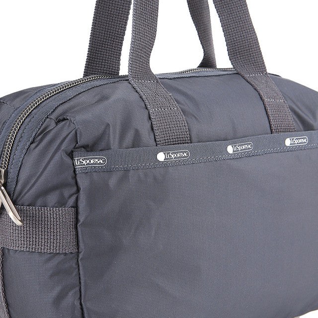 Small Uptown Satchel In Shadow Grey C