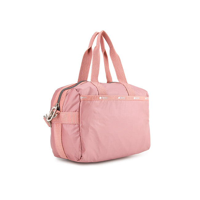 Small Uptown Satchel In Dusty Pink C